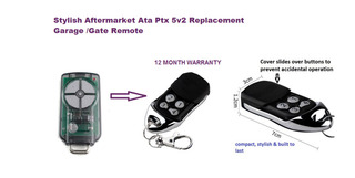Garador PTX5V2 Aftermarket Replacement Remote