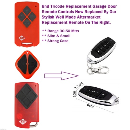 B&d Tri Tran Garage Door Remote