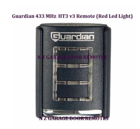 l Guardian  433 MHz  HT3 v3 Remote (Red Led Light)