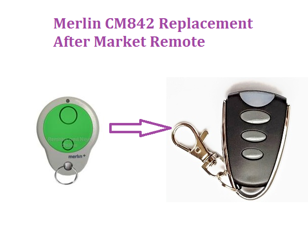 Merlin Cm 842 Garage Door Remote