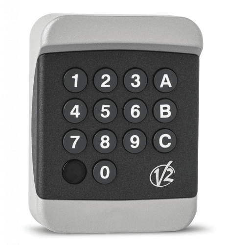 V2 KIBO-R 433 Wireless Gate Keypad – 9 Channel