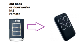 DoorWorks HT3 V3 433Mhz Aftermarket Remote