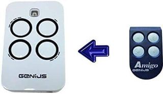Genius Amigo TX4 JA334 Gate Remote Control 868 MHz